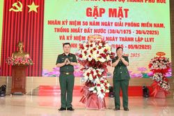 Gặp mặt 260 cựu sĩ quan quân nhân chuyên nghiệp