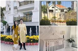 Cận cảnh biệt thự bề thế của Linh Rin và Phillip Nguyễn