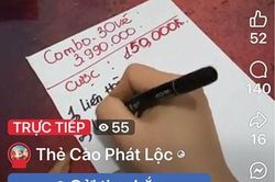 Cảnh giác với vé số cào trên mạng