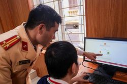 Đổi giấy phép lái xe qua tài khoản VNEID