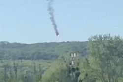 Video chiến đấu cơ Su-27 của Ukraine lao xuống đất khi đối phó với UAV Nga