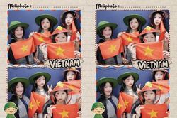 Photobooth có khung hình ý nghĩa dịp Đại lễ 30/4: Phụ kiện đầy đủ, chỉ cần bấm máy