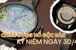 Chiêm ngưỡng chiếc đồng hồ độc bản mừng đại lễ 30/4