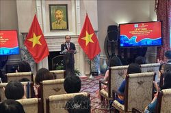 50 năm Thống nhất đất nước: Đại sứ quán Việt Nam tại Mỹ trang trọng tổ chức lễ kỷ niệm