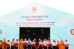 Khánh thành Trung tâm Báo chí phục vụ Đại lễ Vesak Liên Hợp Quốc 2025
