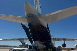 Siêu vận tải cơ An-124 Ukraine không vận số lượng lớn F-16 từ Mỹ