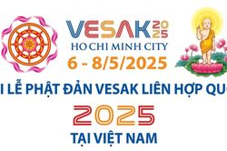 Hơn 2.700 đại biểu dự Đại lễ Phật đản Vesak Liên hợp quốc 2025 tại Việt Nam