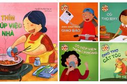 Để sách mở ra nghề nghiệp đa dạng cho trẻ em