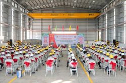 Công ty Nhôm Lâm Đồng phát động Tháng hành động về ATVSLĐ và Tháng công nhân năm 2025