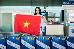 Hoa hậu Ý Nhi mang bao nhiêu kg hành lý tới Ấn Độ dự thi Miss World 2025?