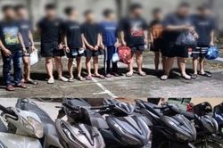 Bắt nhóm đối tượng mang hung khí tấn công người đi đường để khoe chiến tích