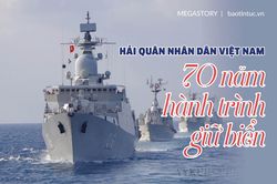 Hải quân nhân dân Việt Nam - 70 năm hành trình giữ biển