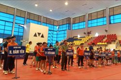 Hơn 120 VĐV tham gia Giải bóng bàn tỉnh Tuyên Quang 2025
