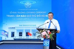 Khai trương Trung tâm Báo chí Thủ đô Hà Nội