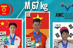 Nhà vô địch SEA Games ngoạn mục vượt qua đối thủ người Trung Quốc, giành tấm HCV giải châu Á