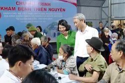 Khám bệnh miễn phí cho người có công, người đặc biệt khó khăn trên địa bàn huyện Gia Viễn