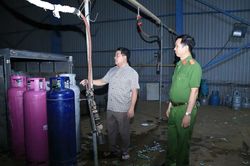 Phát hiện 3 cơ sở kinh doanh gas có nhiều dấu hiệu vi phạm tại Biên Hòa