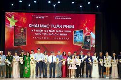 Khai mạc tuần phim kỷ niệm 135 năm Ngày sinh Chủ tịch Hồ Chí Minh