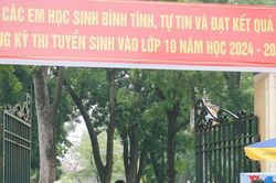 Hà Nội: Công bố số lượng thí sinh đăng ký dự thi vào lớp 10