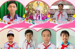 7 đại biểu thiếu nhi Bạc Liêu dự Đại hội Cháu ngoan Bác Hồ toàn quốc