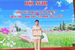 Nam sinh mê công nghệ chạm tới ước mơ chuyên Tin Trường THPT chuyên Sơn Tây