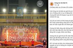 CLB Công an Hà Nội xin lỗi về sự cố vé giả và sẽ hoàn tiền cho khán giả