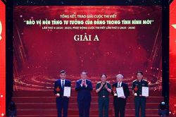 Vinh danh những ngòi bút sắc bén trên mặt trận bảo vệ nền tảng tư tưởng của Đảng