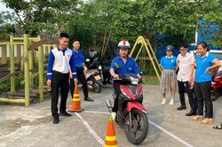 Sôi nổi Ngày hội Văn hóa giao thông quận Phú Xuân năm 2025
