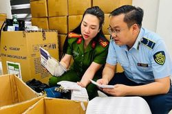 Công an Hà Nội triệt phá, thu giữ hơn 100 tấn thực phẩm chức năng, thiết bị y tế giả