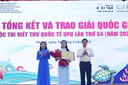 Trao giải cuộc thi Viết thư quốc tế UPU 54 - năm 2025