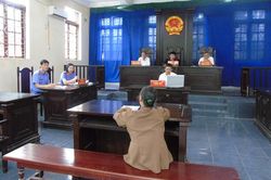 Viện trưởng VKSND TP Chí Linh trực tiếp kiểm sát xét xử phiên tòa dân sự