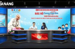 Tương tác trực tuyến 'Bác Hồ trong trái tim thanh, thiếu nhi Đà Nẵng'