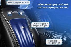 Đệm làm mát ghế ô tô 'lên ngôi' mùa nóng, có đáng mua?