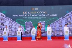 Vĩnh Phúc triển khai dự án 'Khu nhà ở xã hội Thiện Kế xanh'