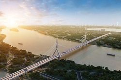 Cầu Tứ Liên hoàn thành sẽ là 'ngòi nổ' kích hoạt hạ tầng cho thành phố Expo Vinhomes Global Gate