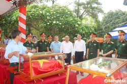 Nghệ An tổ chức lễ đón Đội Quy tập hài cốt liệt sĩ tại Lào mùa khô năm 2024 - 2025 trở về