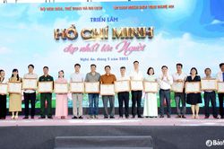 Tổng kết Triển lãm 'Hồ Chí Minh đẹp nhất tên Người'