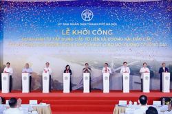 Thủ tướng Chính phủ phát lệnh khởi công cầu Tứ Liên