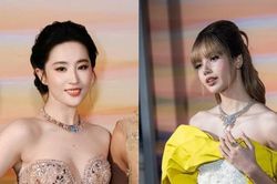Lisa gợi liên tưởng công chúa Belle, Lưu Diệc Phi tựa tiên tử tại sự kiện BVLGARI