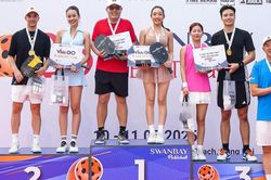 Người đẹp cầu lông chuyển sang picleball gây sốt khi giành chức vô địch
