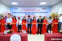 Xi măng Tân Thắng: Khánh thành hệ thống phát điện tận dụng nhiệt khí thải (WHR)