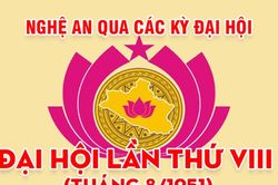 Nghệ An qua các kỳ Đại hội: Đại hội đại biểu Đảng bộ tỉnh lần thứ VIII (8/1951)