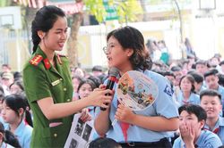 Kéo giảm tỷ lệ học sinh vi phạm trật tự, an toàn giao thông