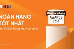 SHB là 'Ngân hàng Tốt nhất cho Khách hàng Khu vực công' năm 2025 tại Việt Nam