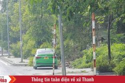 Hàng loạt biển báo hiệu giao thông trên đường Trịnh Kiểm bị mất cắp