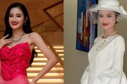 Miss World 2025: Ý Nhi diện trang phục lấy cảm hứng từ hoa sen tại phần thi Top Model