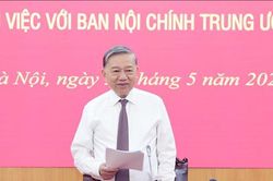Tổng Bí thư Tô Lâm: Công tác nội chính phải hướng tới giữ vững ổn định để phát triển đất nước