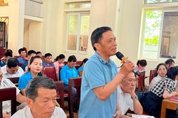 Đại biểu HĐND tỉnh Nghệ An tiếp xúc cử tri tại Nghĩa Đàn