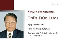 Tóm tắt tiểu sử nguyên Chủ tịch nước Trần Đức Lương
