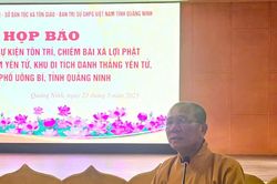 Xá Lợi Đức Phật sẽ được cung rước về Cung Trúc Lâm Yên Tử
